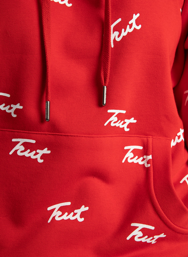 Trut overload red/white - hoodie
