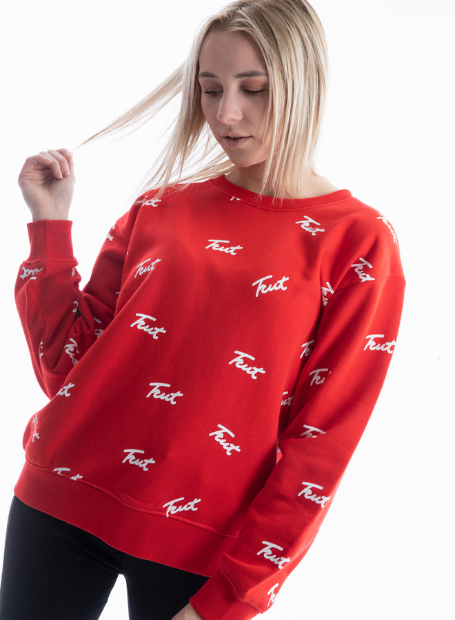 Trut overload red/white - sweater